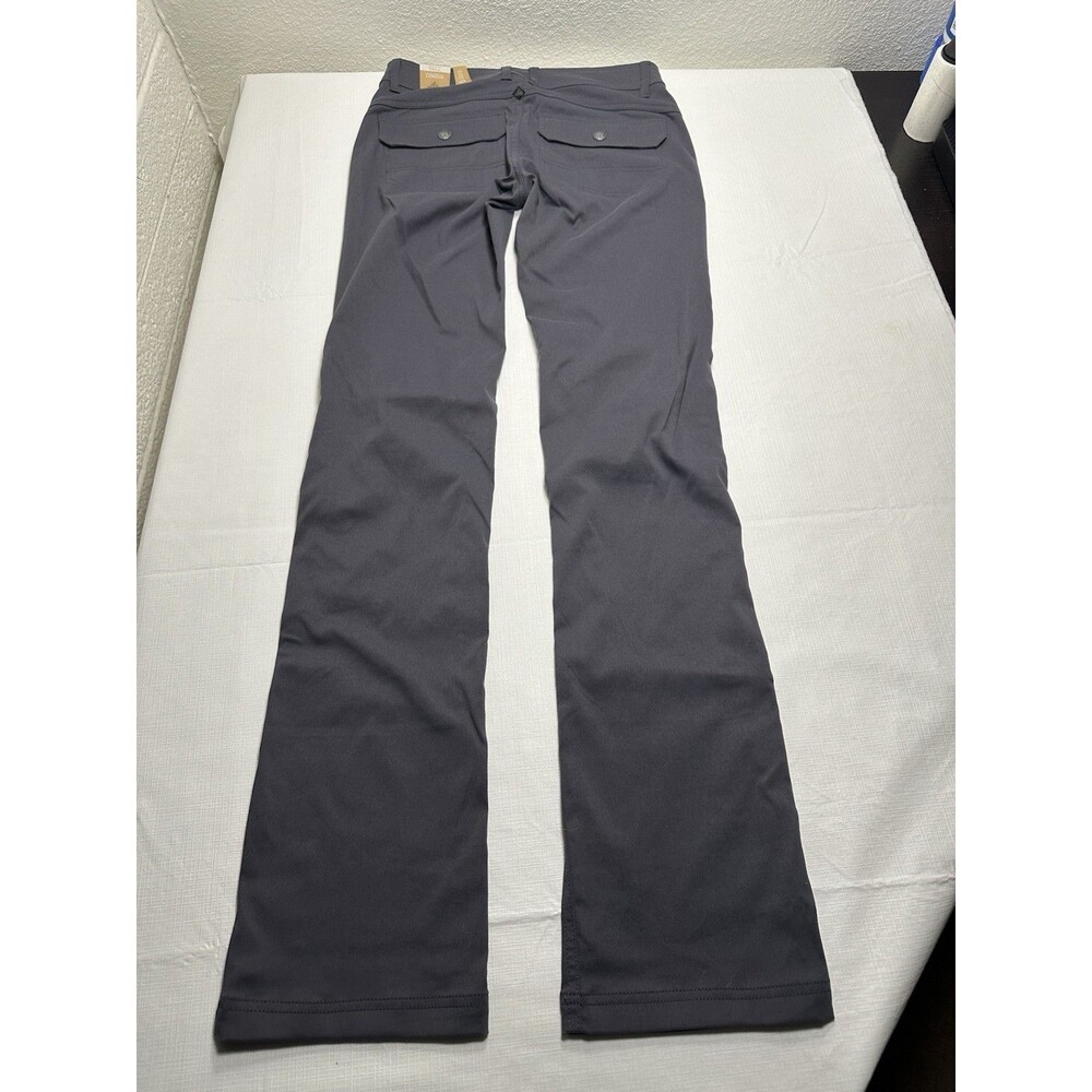NWT Women's Prana Halle Pants Tall Size 0 x 36 Coal W4HATL11 - Picture 11 of 16